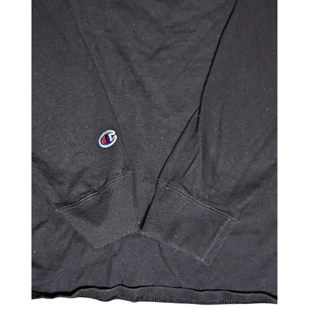 Champion Black Hoodie Size Kids Medium - Picture 3 of 5